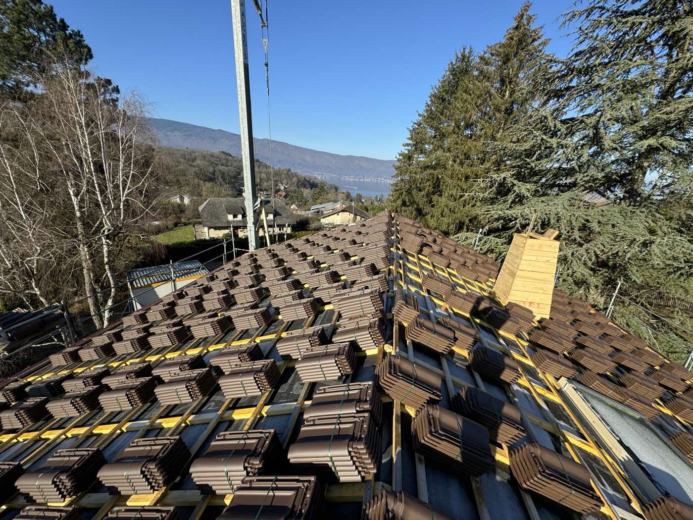 Une large maîtrise des matériaux de couverture