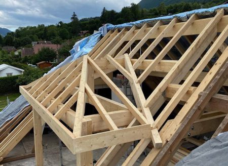 Réalisation Charpente — ALC BOIS, Haute-Savoie et Savoie