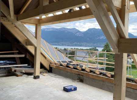 Réalisation Charpente — ALC BOIS, Haute-Savoie et Savoie