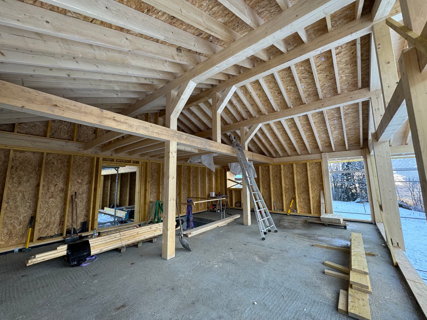 Charpente en bois — ALC Bois