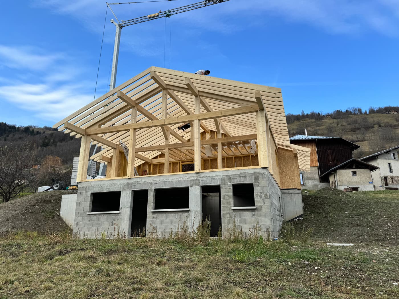 Maison en ossature bois — ALC Bois